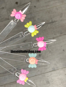Pastel Candy Bow  (Design #2) 10 Pieces 3D Nail Charms