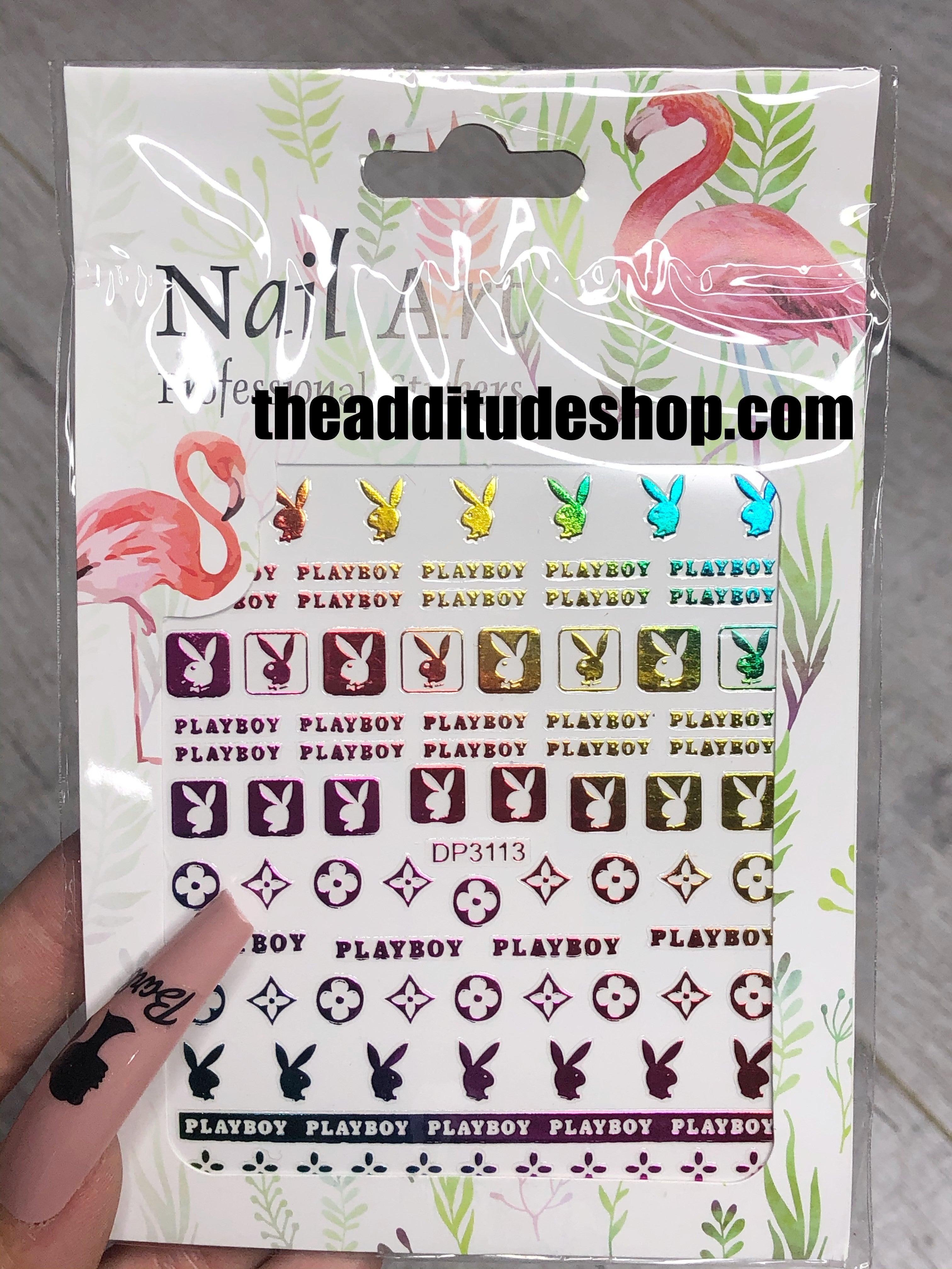 Brand Luxury Nail Stickers