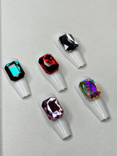 Load image into Gallery viewer, 24 Pieces 10x14 square Shape 3D Nail Charms
