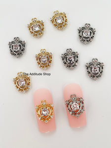 3D Zircon Nail Charms #25 (5 Pieces)