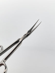 Precise Pointed Tip Cuticle Curve Stainless Steel Nail Scissor