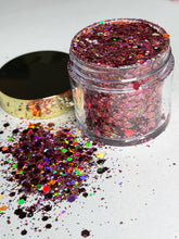 Load image into Gallery viewer, 1 Oz Holographic Chunky Pink  Nail Glitters
