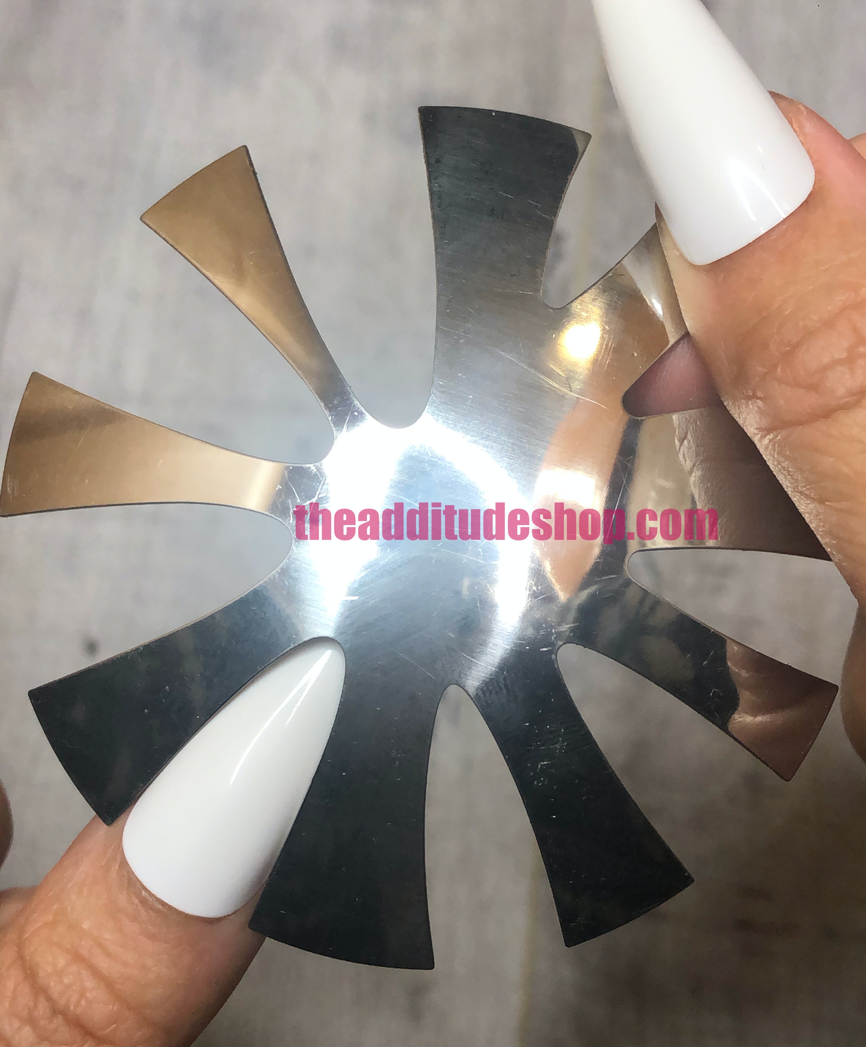 Deep smile line french acrylic cutter tool, Solar Nails Warehouse