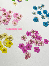 Load image into Gallery viewer, Round Dried Flowers Nail Art
