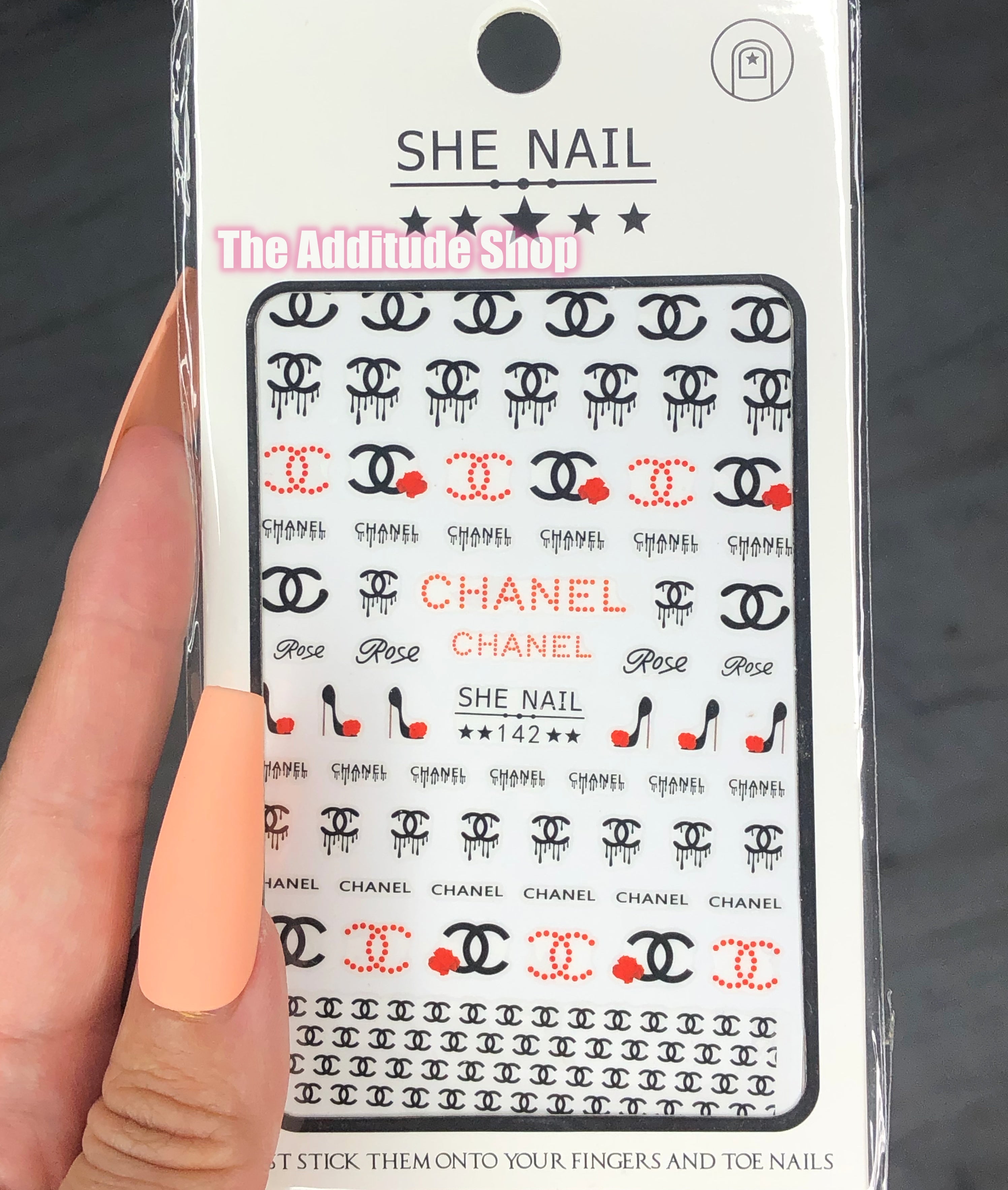 Drip C Nail Stickers #56 – The Additude Shop