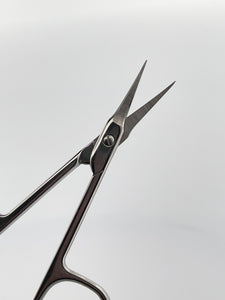 Precise Pointed Tip Cuticle Curve Stainless Steel Nail Scissor