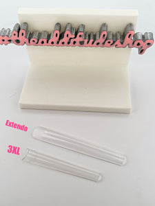 Extendo Square Half Cover Nail Tips-240 Tips