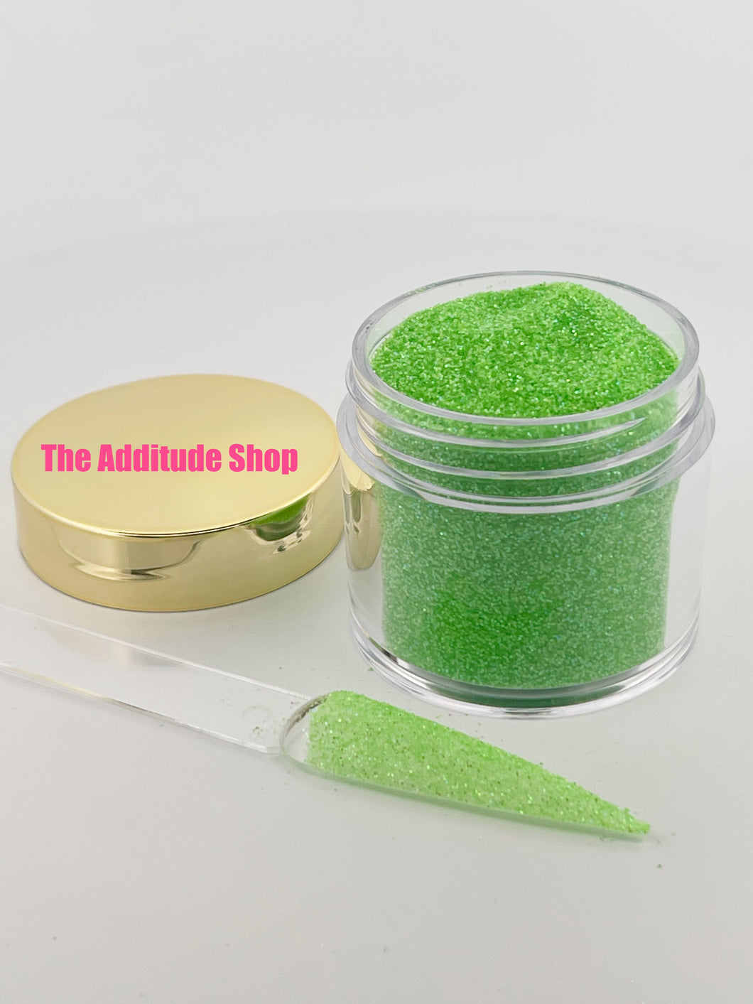 1 Oz Extra Fine Nail Glitters-Neon Green