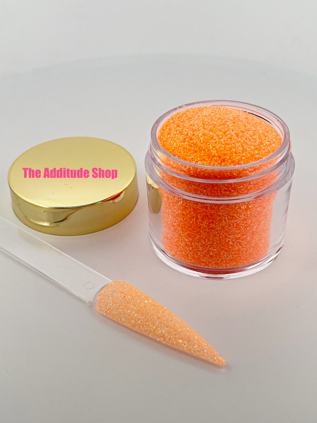 1 Oz Extra Fine Nail Glitters-Neon Orange