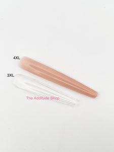 4XL (70MM Long) Soft Gel Coffin Full Cover Nail Tips-360 Pieces