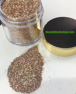 1 Oz Nail Glitters-Fine Pumkin Spice