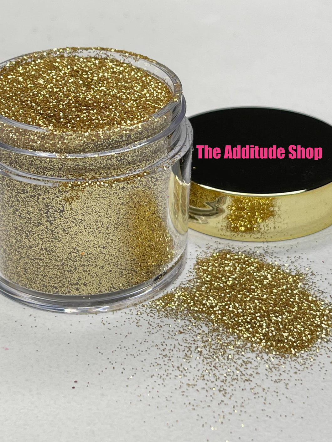 1 Oz Fine Nail Glitters-Gold
