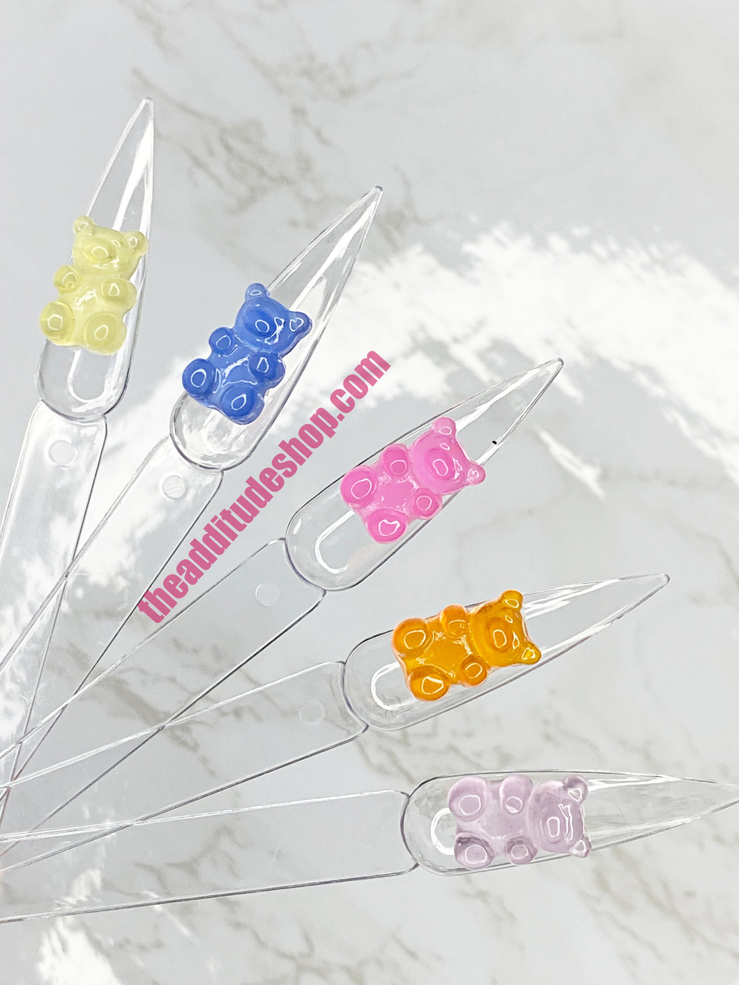 Bears (Style 2) 3D Nail Charms-20 Pieces
