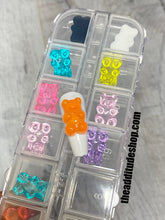 Load image into Gallery viewer, Large Size 3D Nail Gummy Bears Charms Decorations
