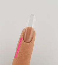 Load image into Gallery viewer, Long ROUND Soft Gel 500 Pieces Natural Full Cover Nail Tips

