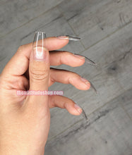 Load image into Gallery viewer, Medium Coffin Soft Gel 500 Pieces Full Coverage Nail Tips
