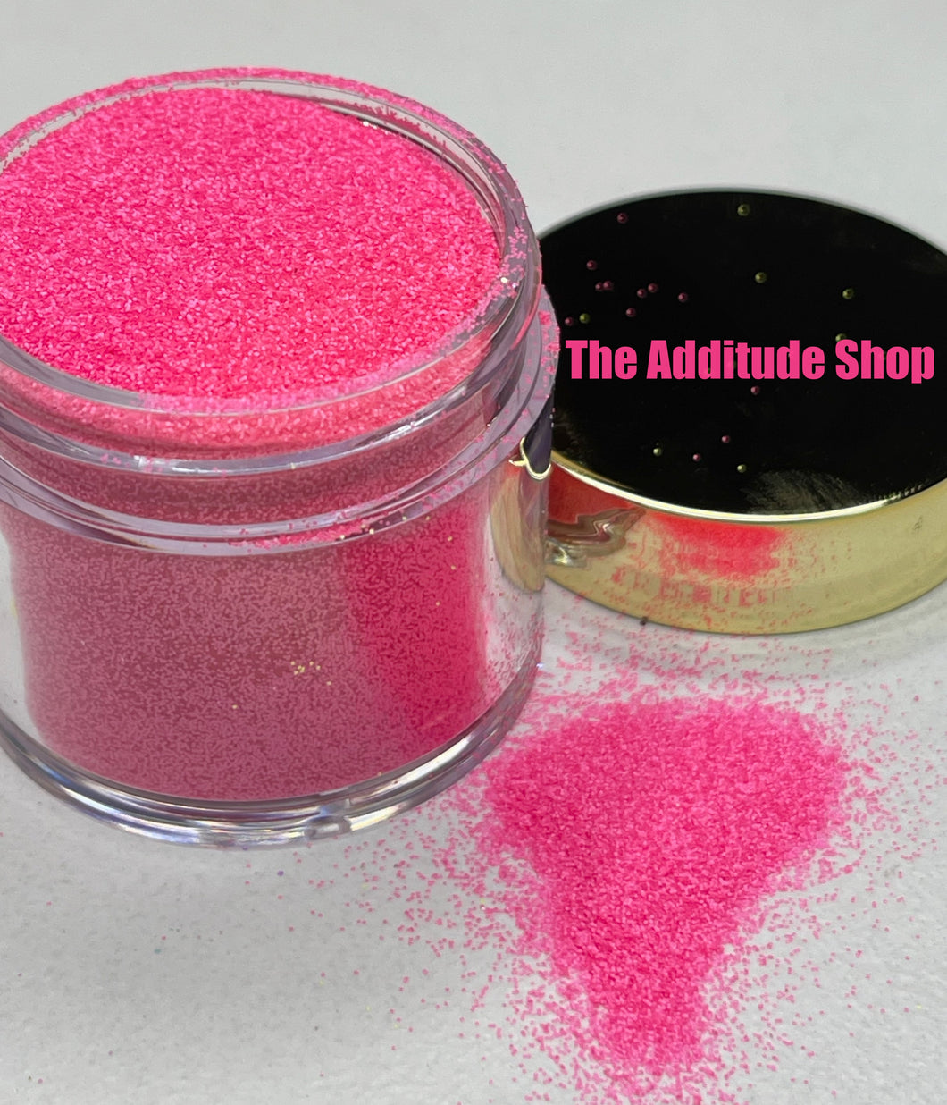 1 Oz Fine Nail Glitters-Neon Pink