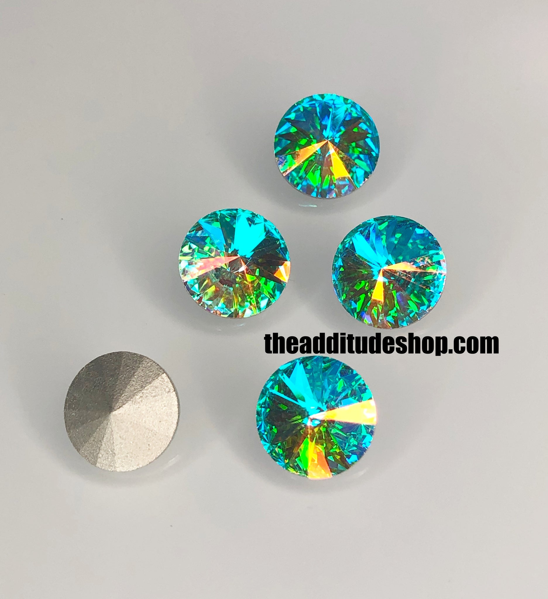Oversized Pointy Back K9 Glass Big Gems Rhinestones Crystals-5 Pieces – The  Additude Shop