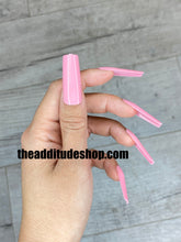 Load image into Gallery viewer, Pink- 500 Pieces Long Tapered Square Full Coverage Nail Tips
