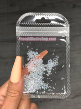 Load image into Gallery viewer, 1,440 Pcs AB Clear Pixie Nail Crystals 1.2MM
