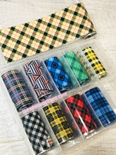 Load image into Gallery viewer, Plaid Nail Foils
