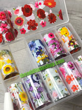 Load image into Gallery viewer, Spring Roses Floral Nail Foils

