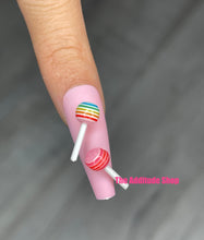 Load image into Gallery viewer, New Round Lollipop Nail Charms (30 pcs)
