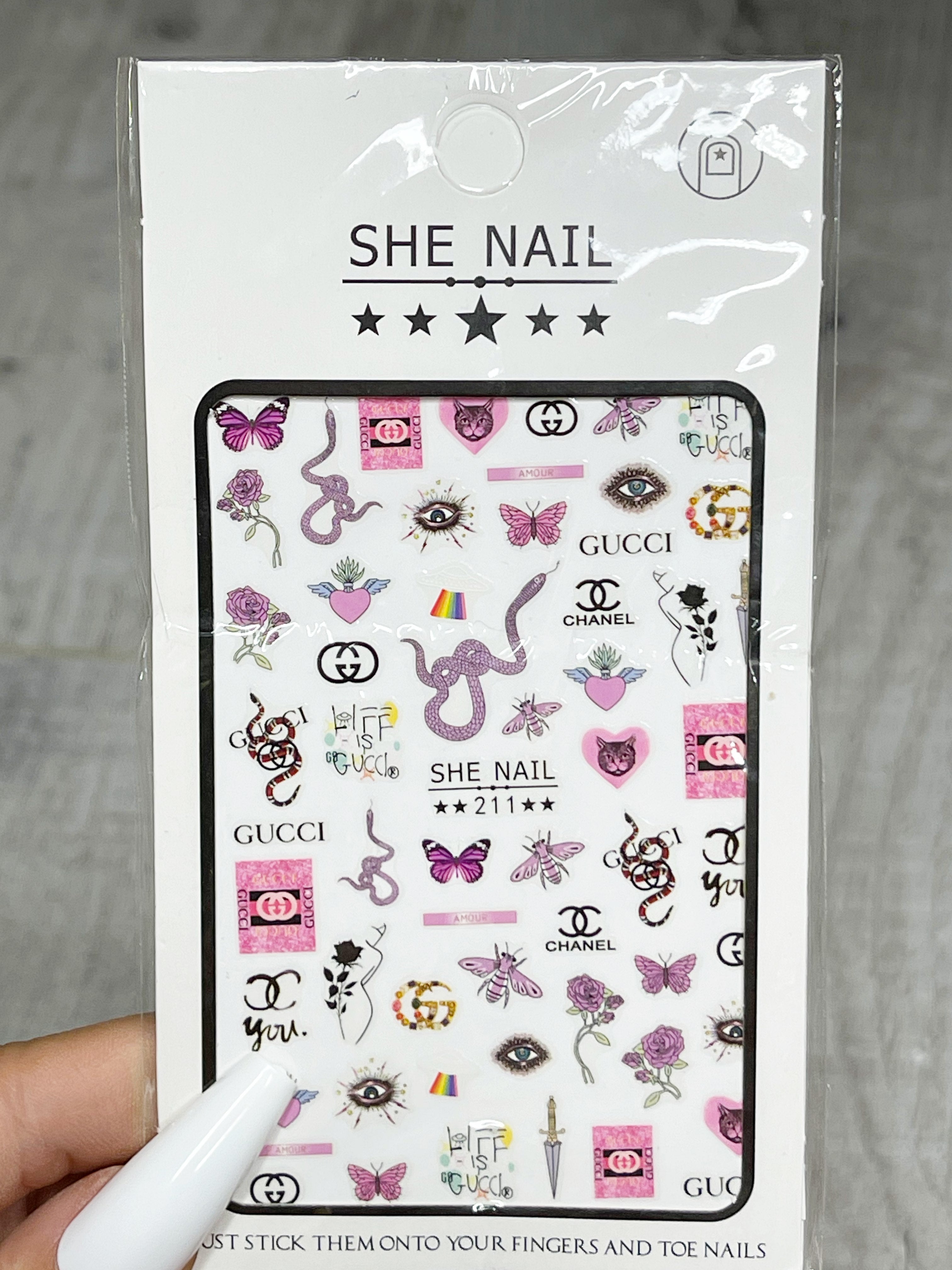 Luxury Logo Nail Stamping Plate – The Additude Shop