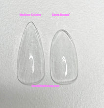 Load image into Gallery viewer, Short Almond Soft Gel 500 Pieces Full Cover Nail Tips
