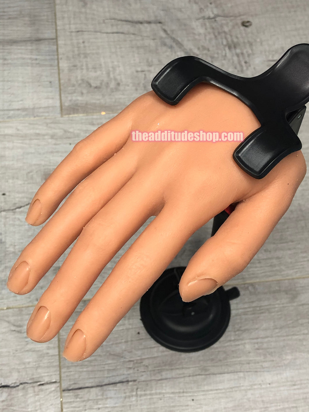 Silicone Hand + Hand Clipper for Nails Practice