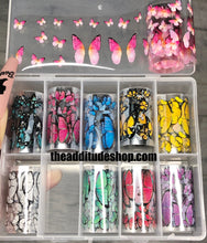 Load image into Gallery viewer, Small &amp; Big Sizes Butterfly Nail Foils
