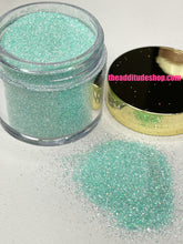 Load image into Gallery viewer, 1 Oz Fine Nail Glitters-Spring Light Teal
