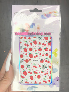 Strawberry Nail Stickers
