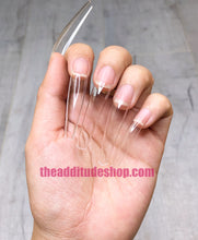 Load image into Gallery viewer, XXL Ballerina Half Cover Nail Tips-500 Tips
