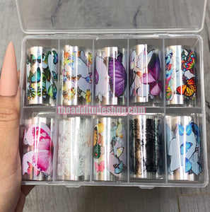 Butterfly Nail Foils