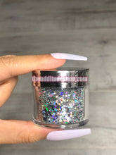 Load image into Gallery viewer, 1 oz Mixed Nail Glitters-Silver Moonlight
